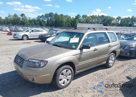 2008 Subaru Forester 2.5X из США, поврежденный, VIN JF1SG63618H716772